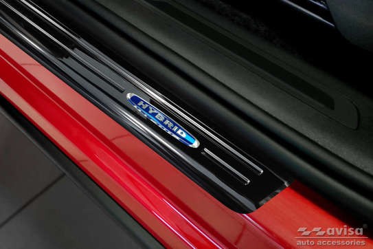 накладки на внутрішні пороги з емблемою Hybrid для Volkswagen Tiguan II