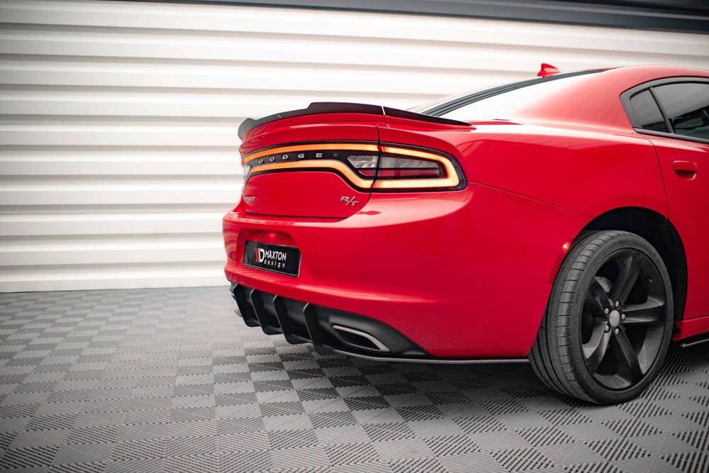 Дифузор Street pro на задній бампер Dodge Charger RT MK7 FL