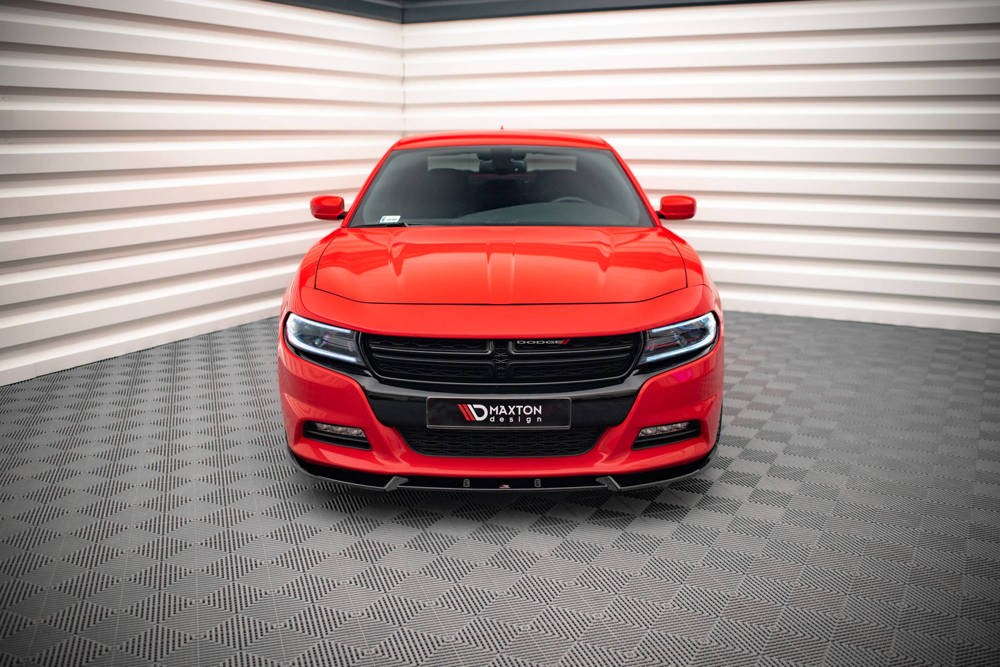 Дифузор (спойлер) на передній бампер Dodge Charger MK7 FL версія RT
