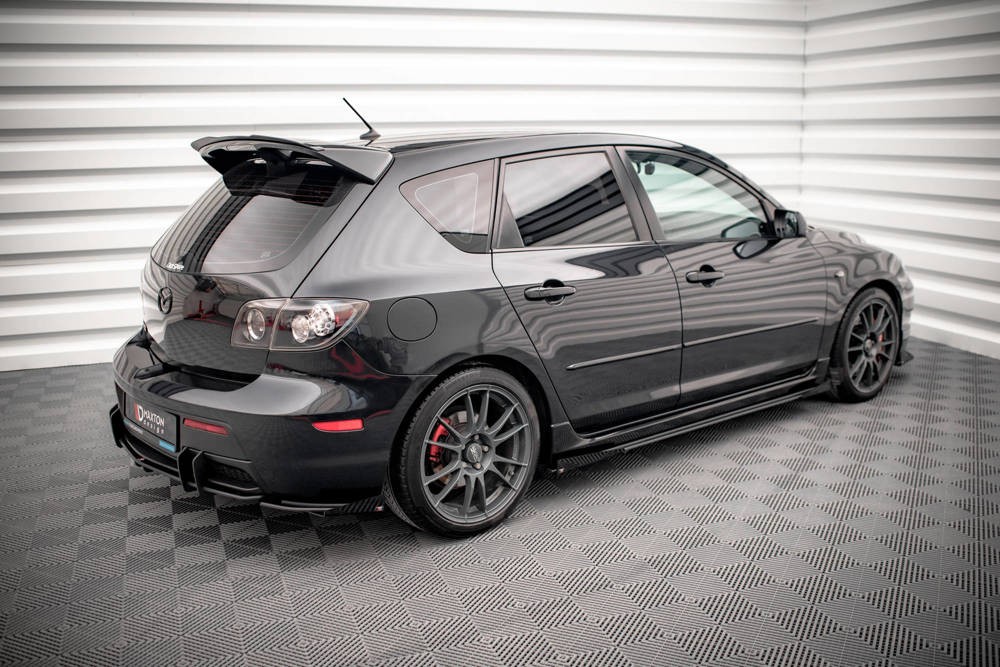 Дифузори + накладки на бічні пороги Street pro Mazda 3 MPS MK1