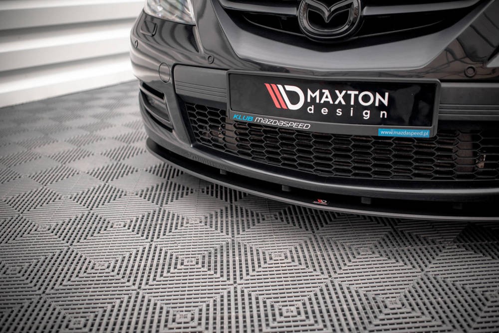 Дифузор на передній бампер Street pro Mazda 3 MPS MK1