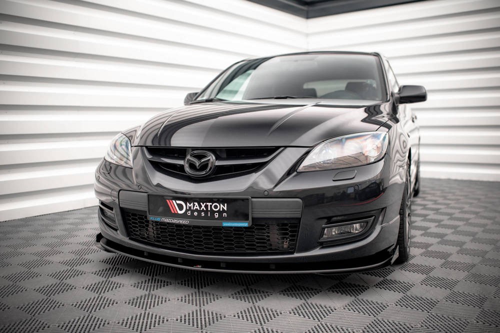 Передній дифузор + накладки Street pro Mazda 3 MPS MK1