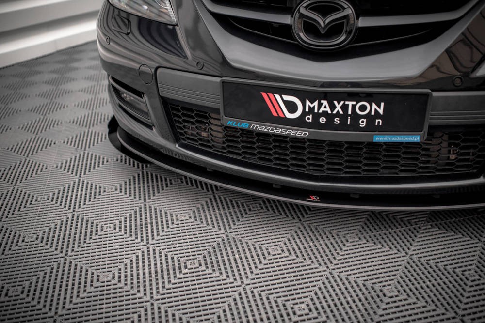 Передній дифузор + накладки Street pro Mazda 3 MPS MK1