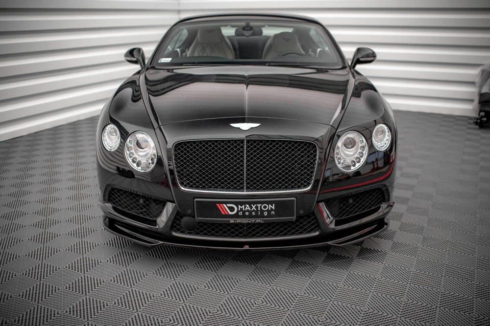 Передній дифузор на бампер Bentley Continental GT V8 S MK2