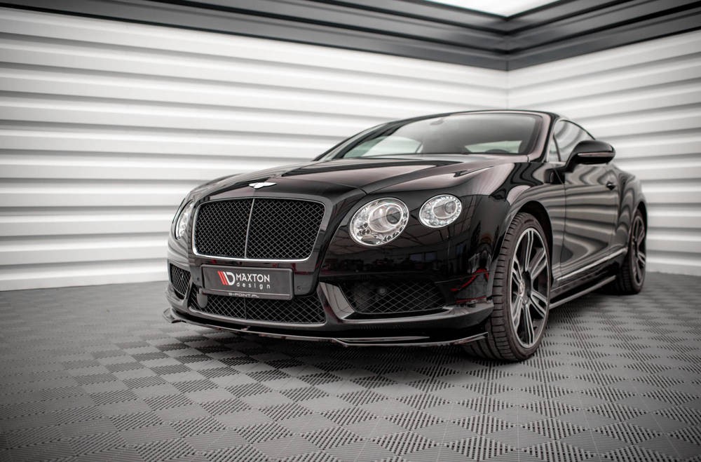 Передній дифузор на бампер Bentley Continental GT V8 S MK2