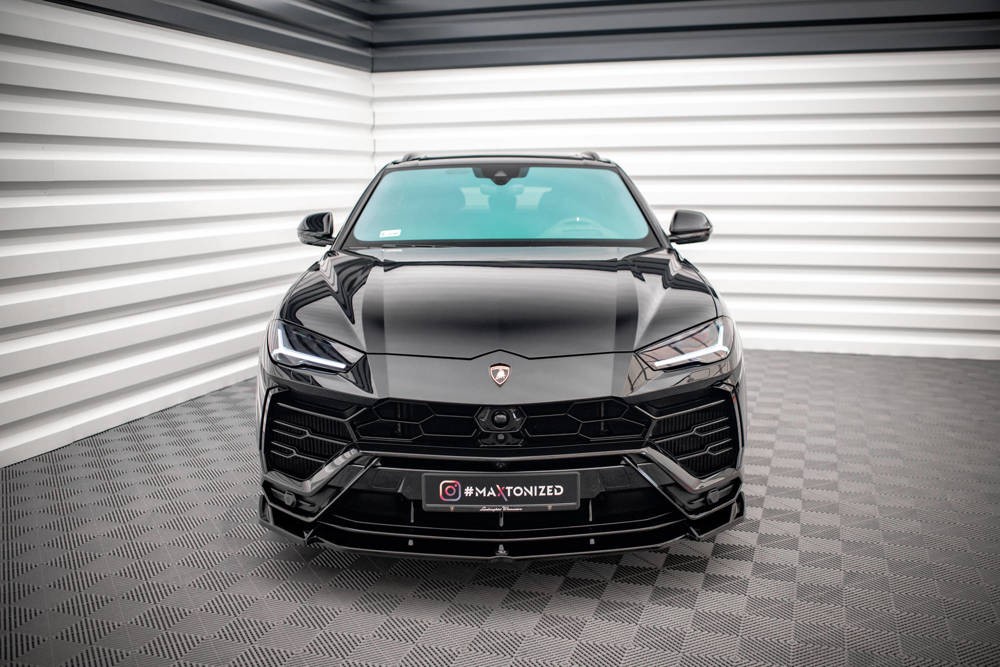 Тюнінговий дифузор на передній бампер Lamborghini Urus MK1