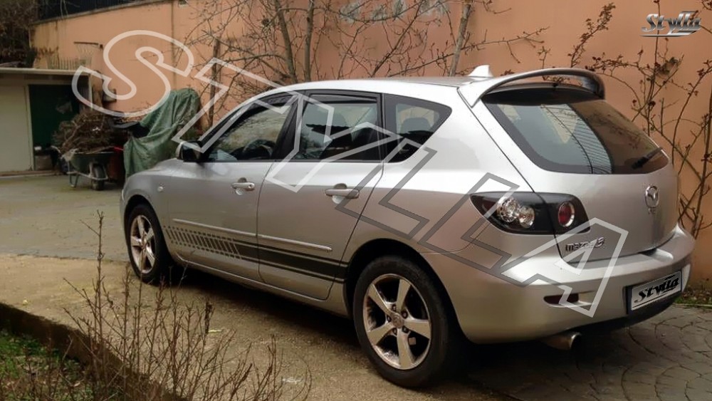 спойлер кришки багажника Mazda 3 хетчбек