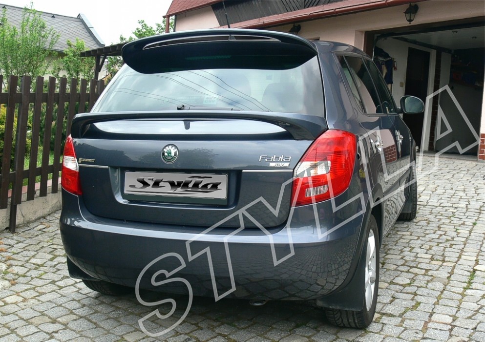 спойлер Skoda Fabia II htb (2006-...) верхній