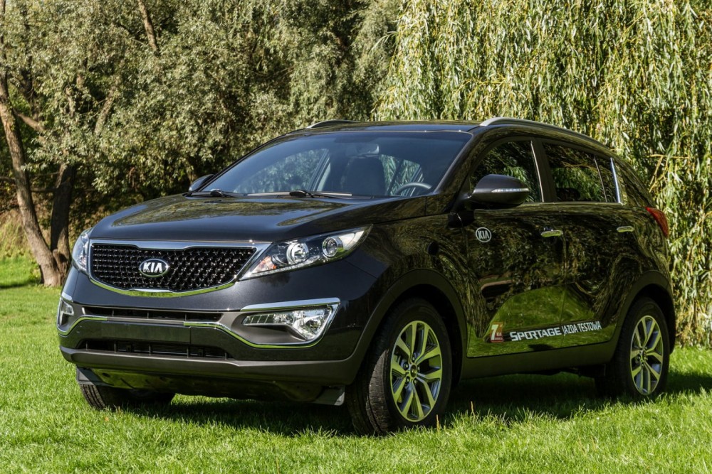 Ліства переднього бампера Kia Sportage