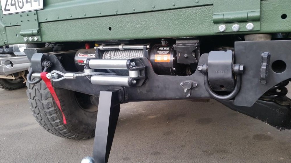 Кріплення задньої лебідки Hummer H1 (1992-2006)