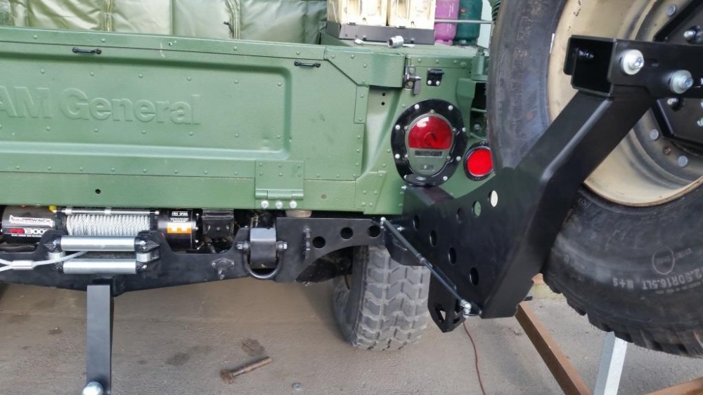 Кріплення запасного колеса Hummer H1 (1992-2006)