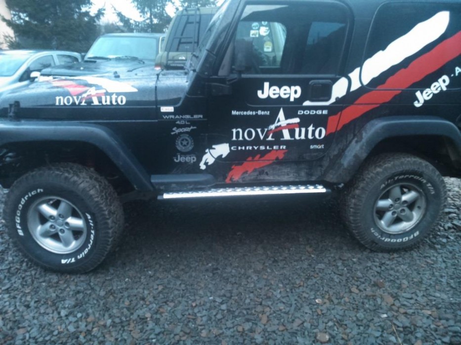 Пороги Jeep Wrangler TJ (1997-2006)