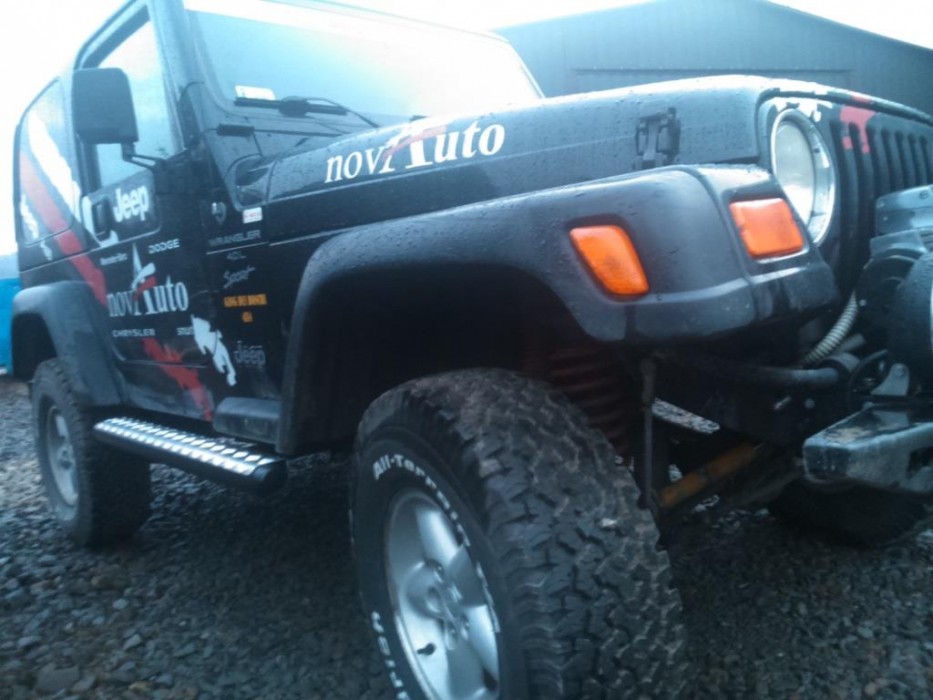 Пороги Jeep Wrangler TJ (1997-2006)