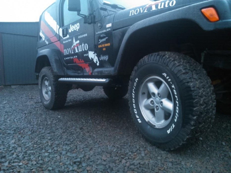 Пороги Jeep Wrangler TJ (1997-2006)