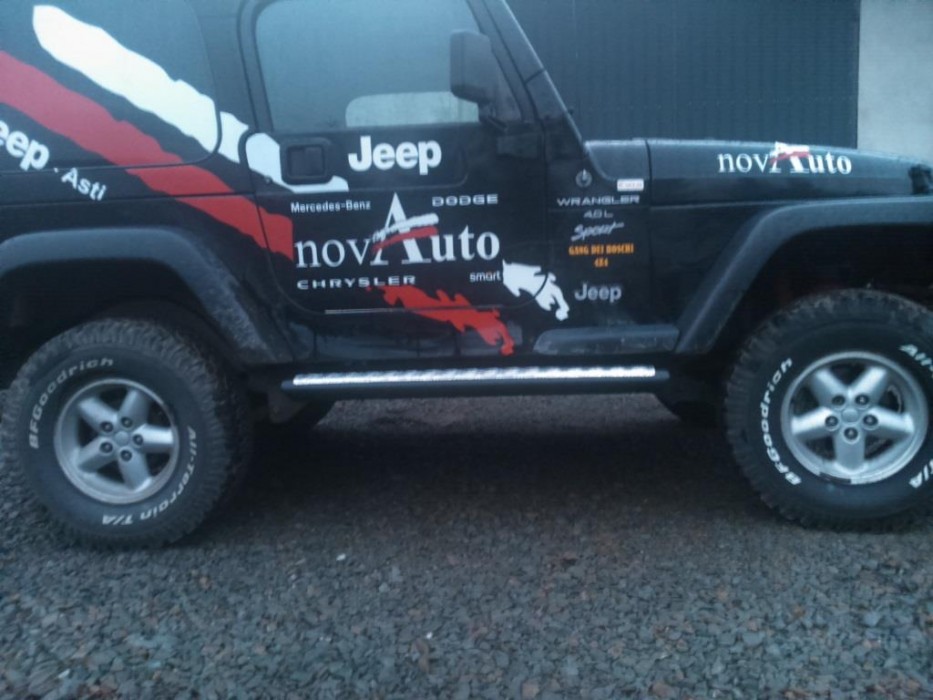 Пороги Jeep Wrangler TJ (1997-2006)