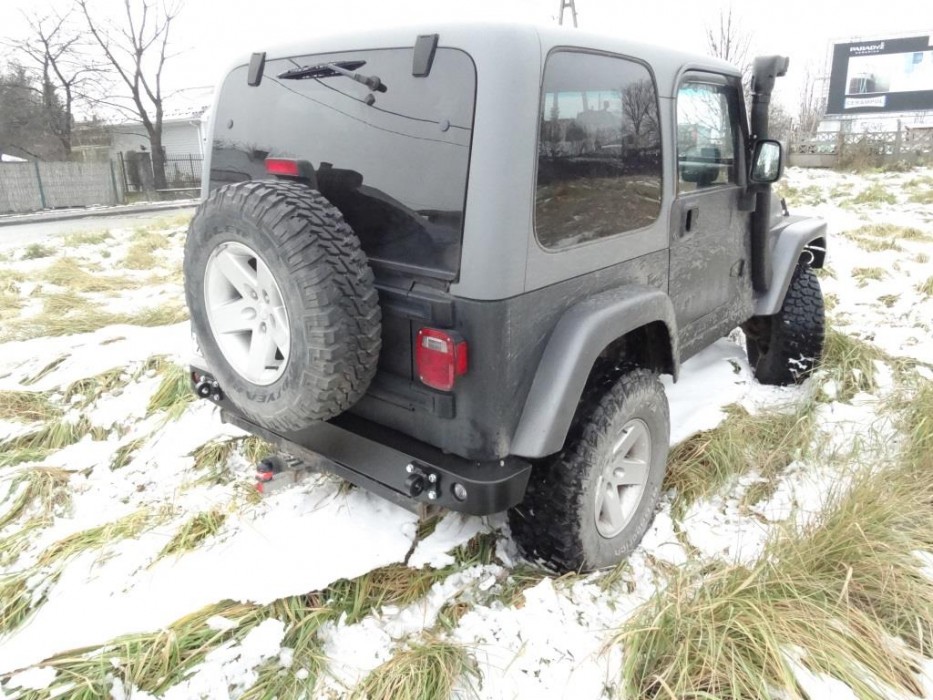 Силовий задній бампер Jeep Wrangler TJ (1997-2006)
