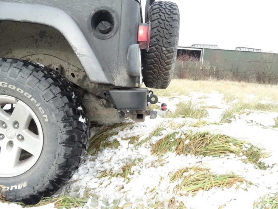 Силовий задній бампер Jeep Wrangler TJ (1997-2006)