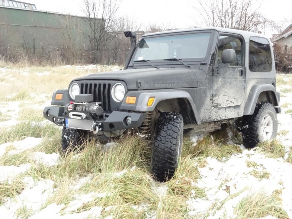 Силовий передній бампер Jeep Wrangler TJ (1997-2006)