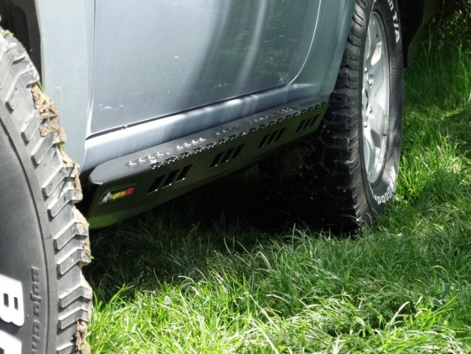 Силові пороги Mitsubishi Pajero III (1999-2006) SWB