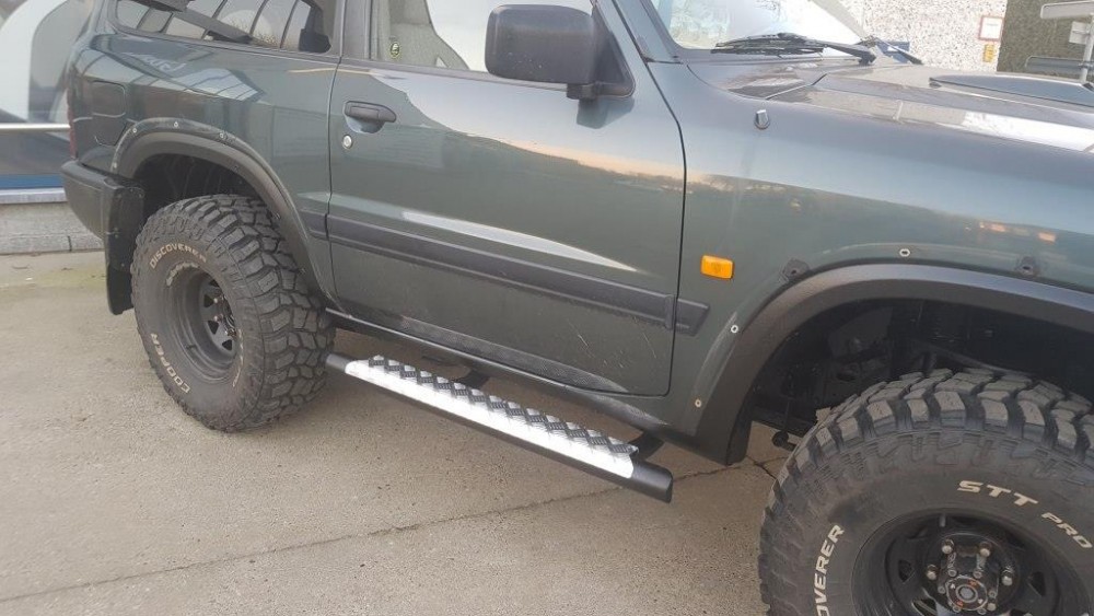 Пороги NISSAN PATROL Y61 коротка версія