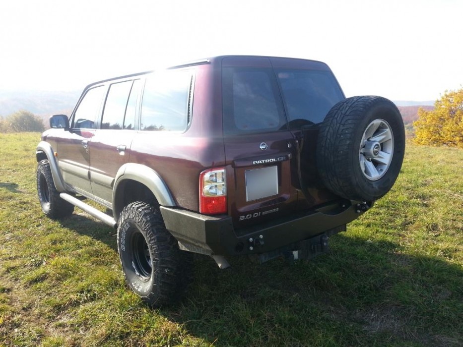 Силовий задній бампер NISSAN PATROL Y61