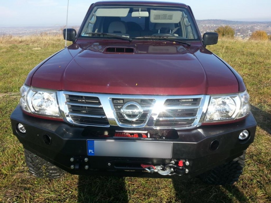 Силовий передній бампер NISSAN PATROL Y61