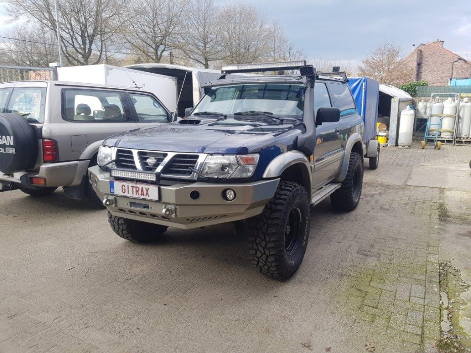 Силовий передній бампер NISSAN PATROL Y61
