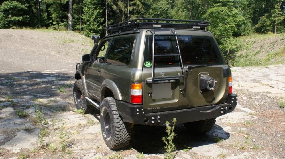 Багажник на дах із сіткою NISSAN PATROL Y61 версія коротка