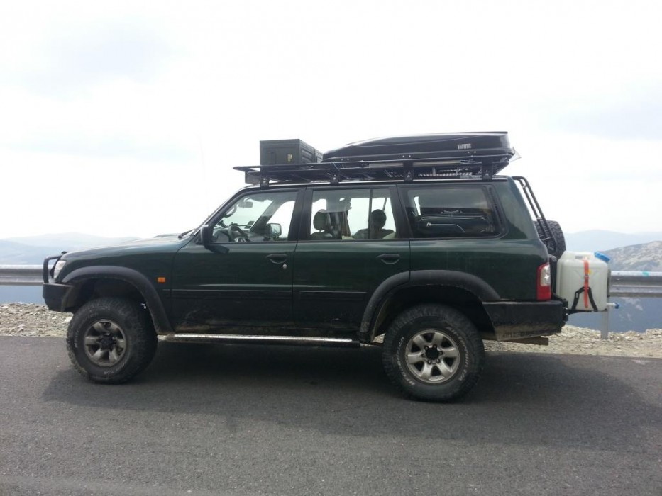 Багажник на дах із сіткою NISSAN PATROL Y61 версія довга