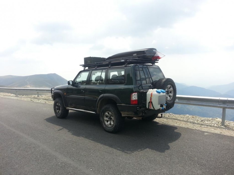 Багажник на дах із сіткою NISSAN PATROL Y61 версія довга