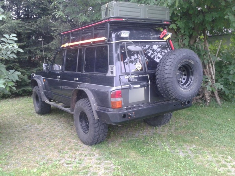Силовий задній бампер NISSAN PATROL Y60 не вимагає підрізування кузова