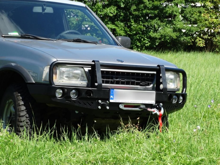 Силовий передній бампер із кенгурятником Opel Frontera A (1991-1998)