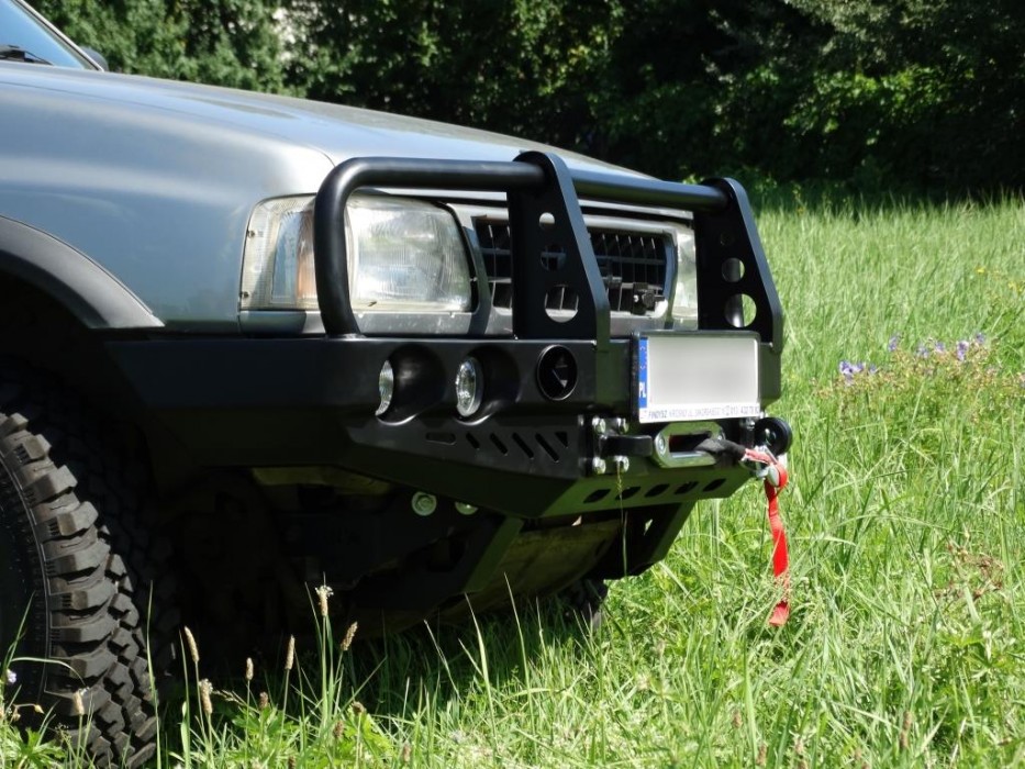 Силовий передній бампер із кенгурятником Opel Frontera A (1991-1998)