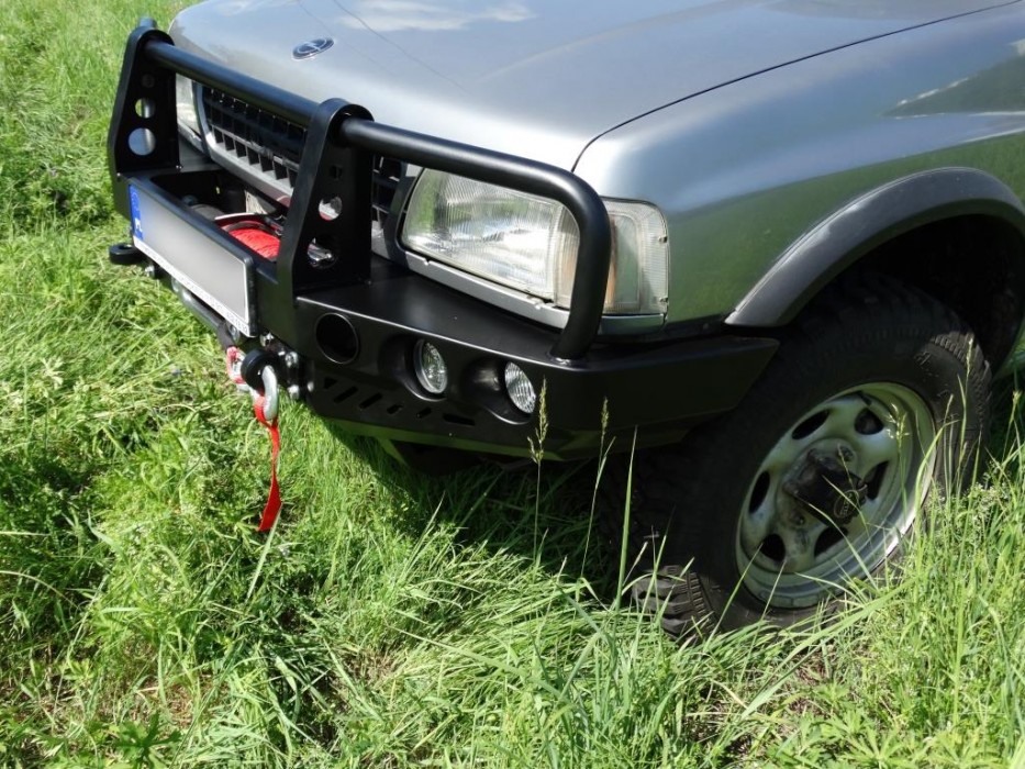 Силовий передній бампер із кенгурятником Opel Frontera A (1991-1998)