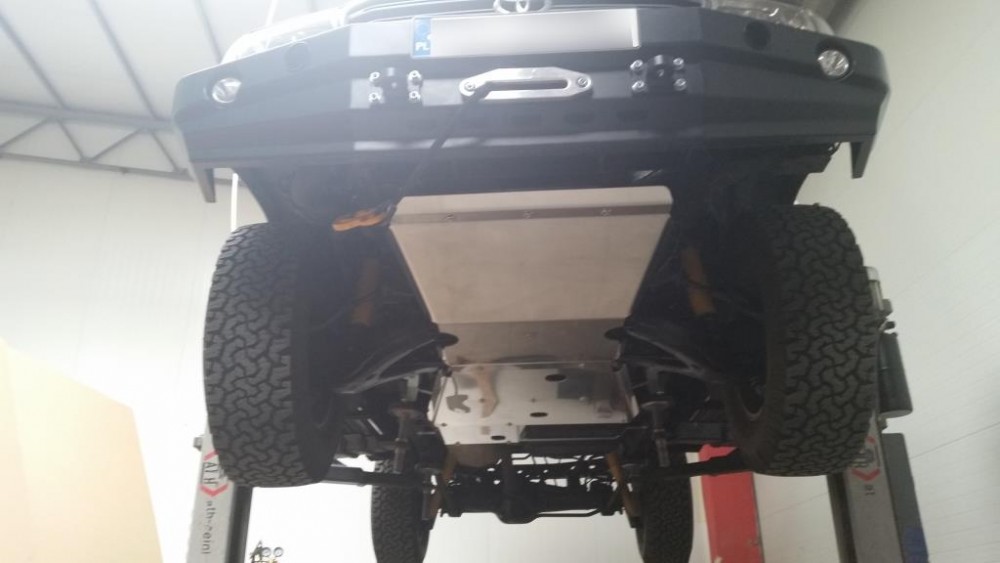 Захист передній Toyota Land Cruiser J100, 105