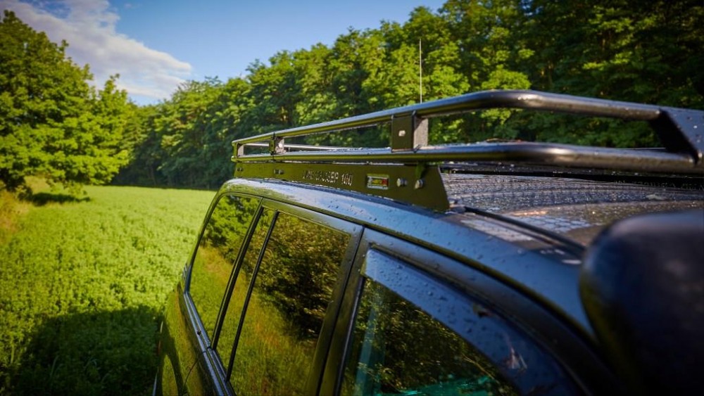 Багажник на дах із сіткою Toyota Land Cruiser J100, 105