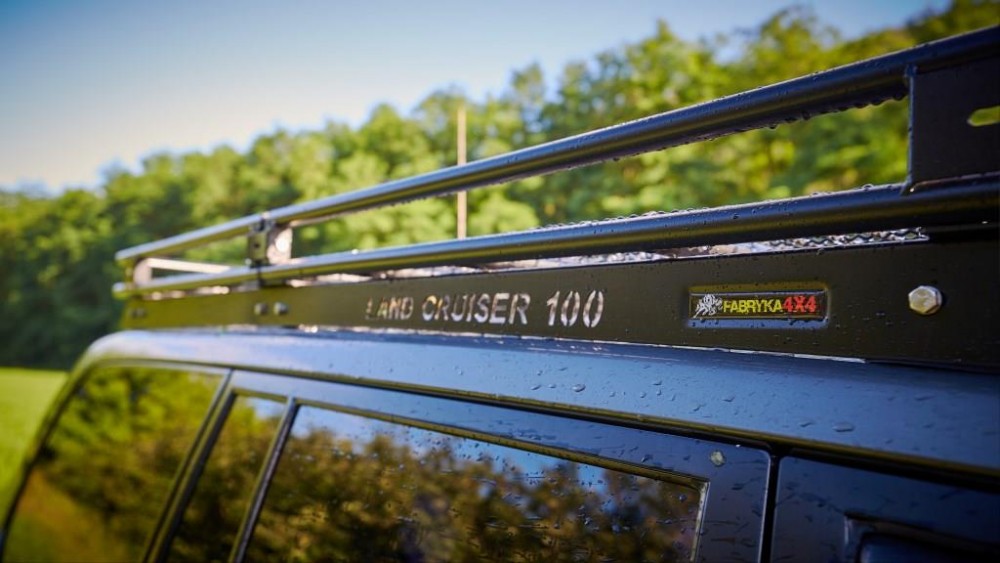Багажник на дах із сіткою Toyota Land Cruiser J100, 105