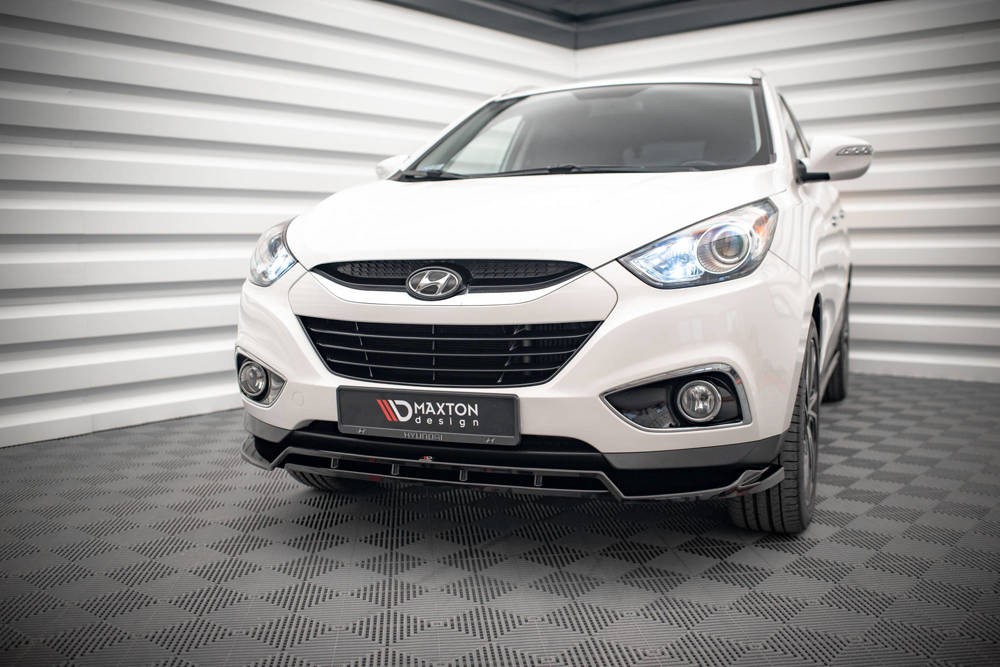 Тюнінгова накладка на передній бампер Hyundai IX35 MK1