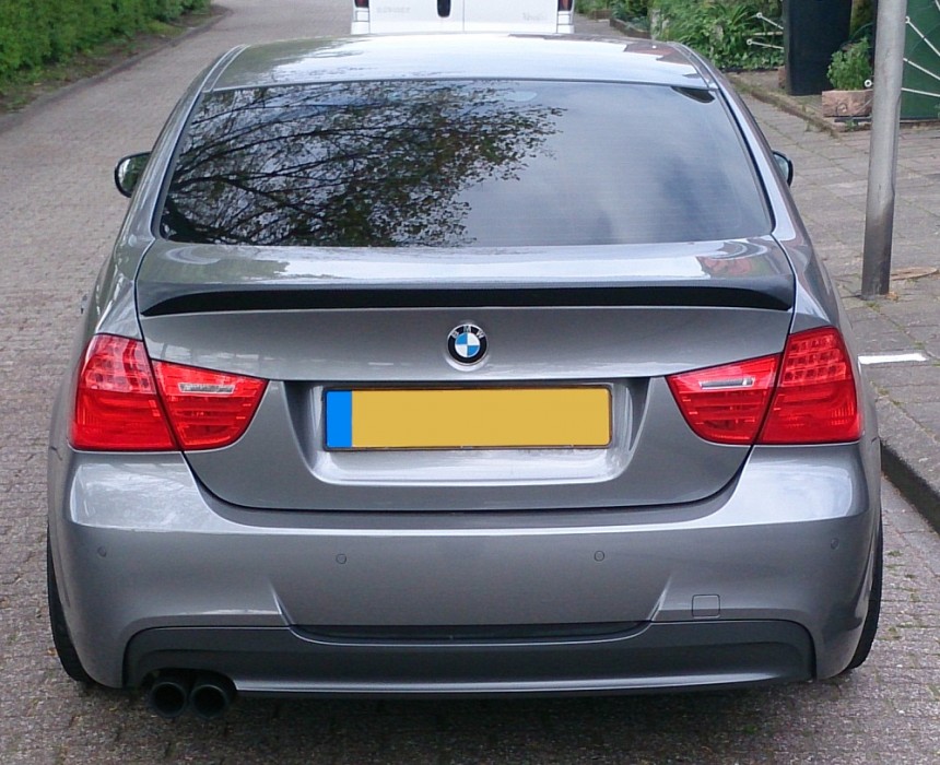 Спойлер кришки багажника BMW E90 широкий