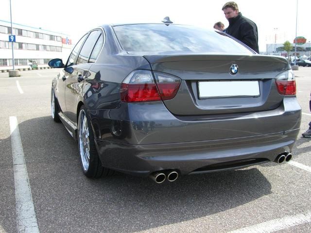 Спойлер кришки багажника BMW E90 широкий