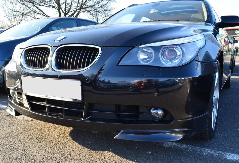 Накладка переднього бампера BMW E60/E61 дорестайл