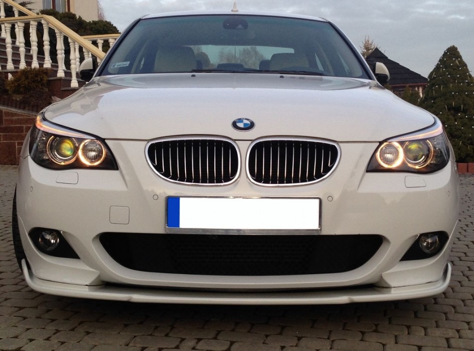 Дифузор переднього бампера BMW E60 М-пакет