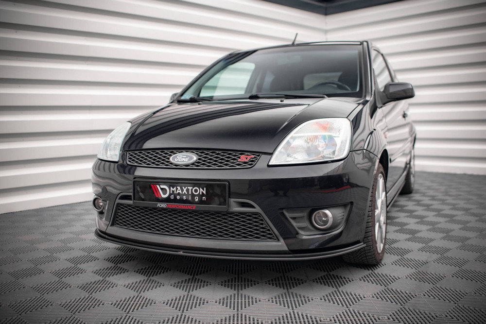 Тюнінговий дифузор на передній бампер Street Pro Ford Fiesta ST Mk6