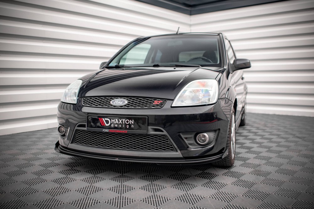 Дифузор + накладка на передній бампер Street Pro Ford Fiesta Mk6 версія ST