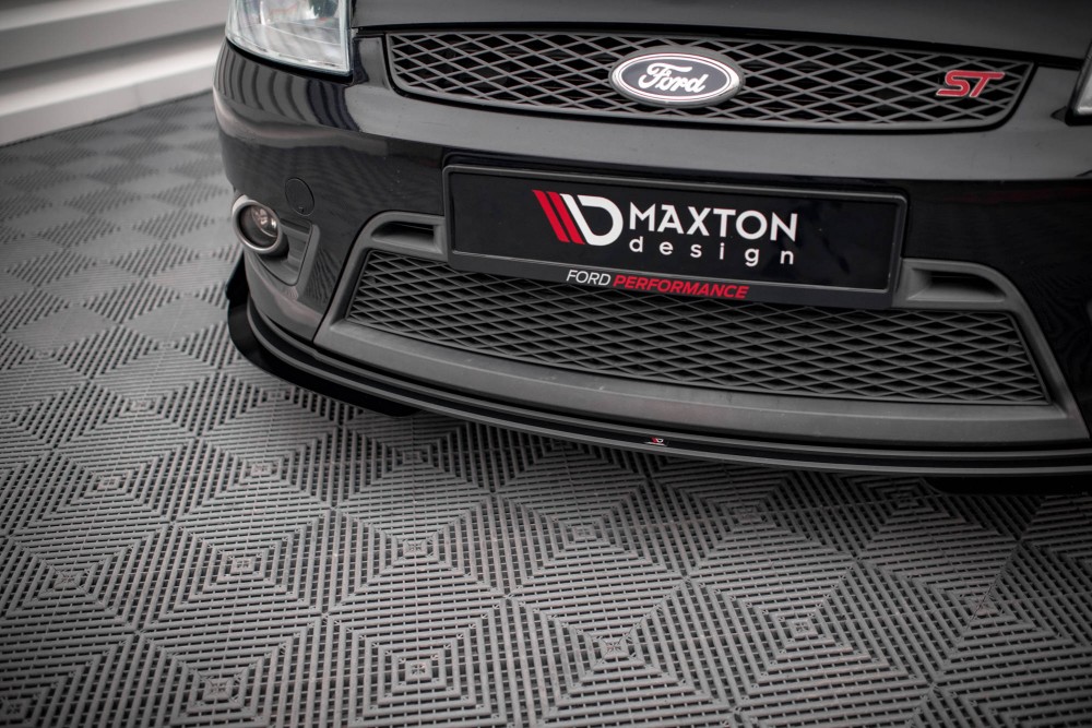 Дифузор + накладка на передній бампер Street Pro Ford Fiesta Mk6 версія ST