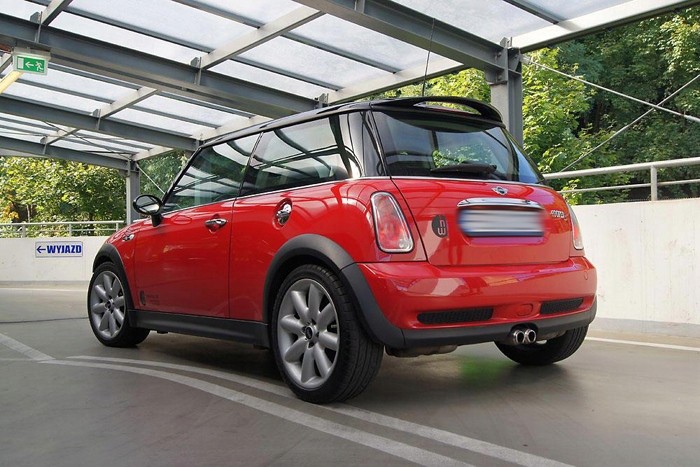 Спойлер заднього скла Mini R50/R53 S-look