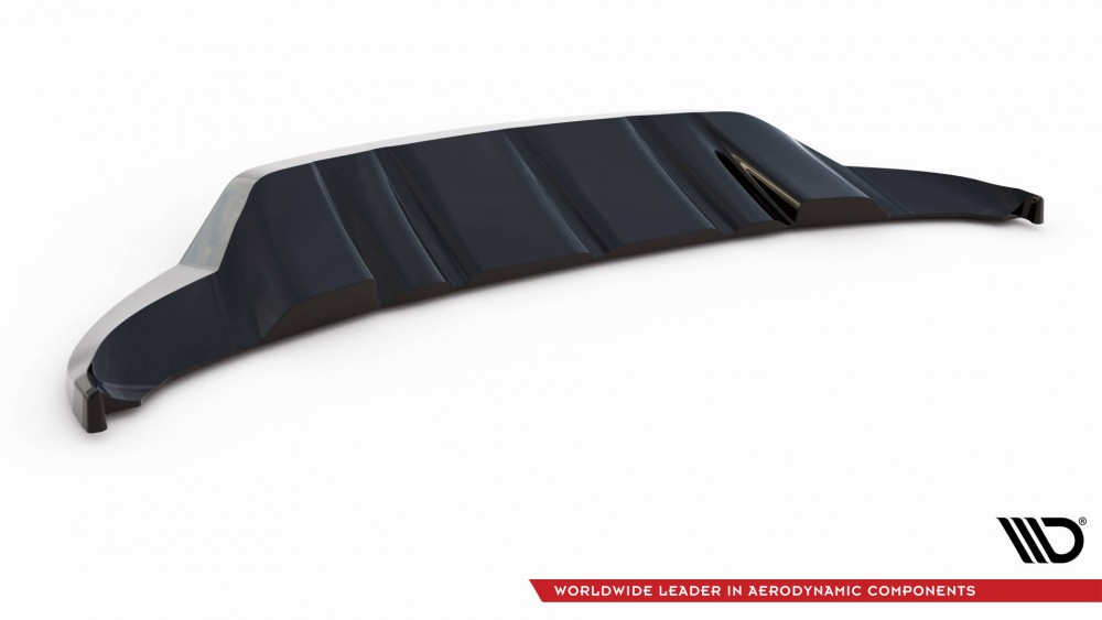 Тюнінгова накладка на передній бампер Porsche Cayenne Mk2