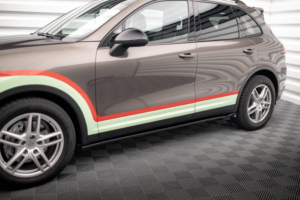 Бічні накладки на пороги Porsche Cayenne Mk2
