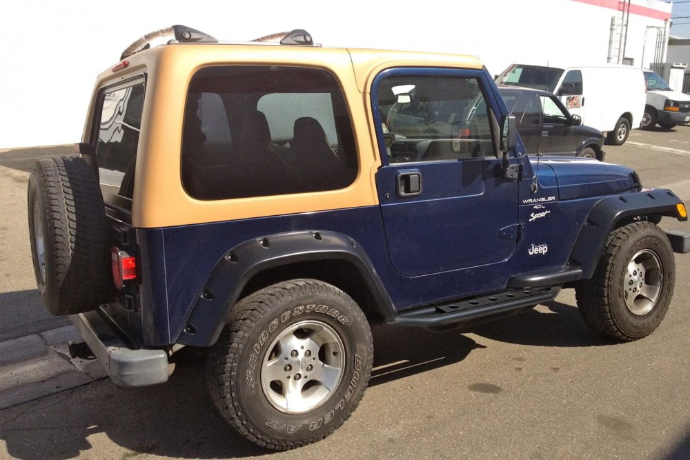 Розширювачі арок (накладки на арки) Jeep Wrangler TJ POCKET STYLE
