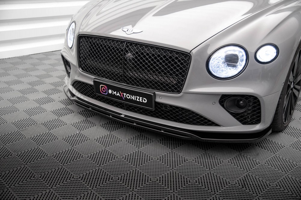 Нижня накладка на передній бампер Bentley Continental GT Mk3